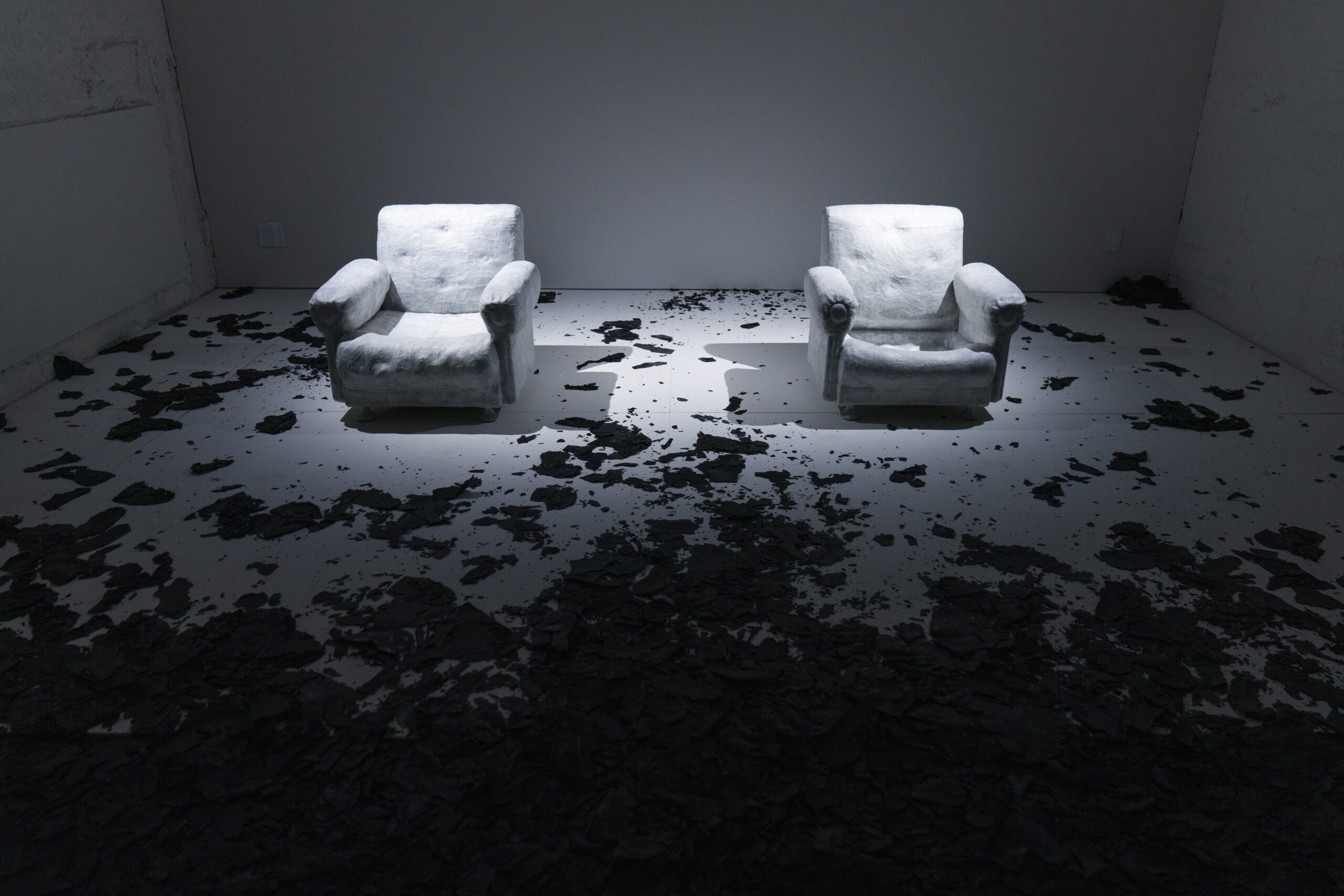 参考作品｜「それぞれのかたりて / insid complex」mixed media installation 2022　 Photo: Junpei Hosoda